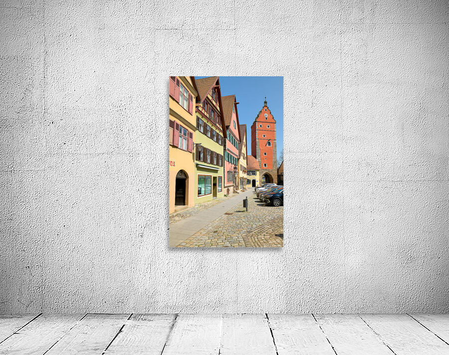 Wornitz Gate in Dinkelsbuhl along the Romantic Road in Bavaria Wall Preview