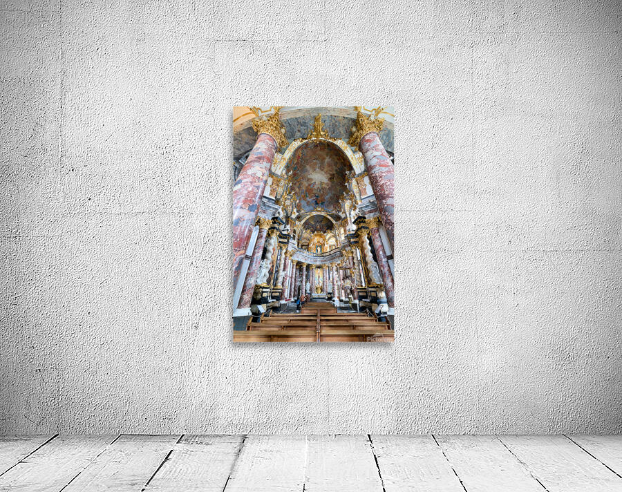 Hofkirche court church in wurzburg on the romantic road Wall Preview