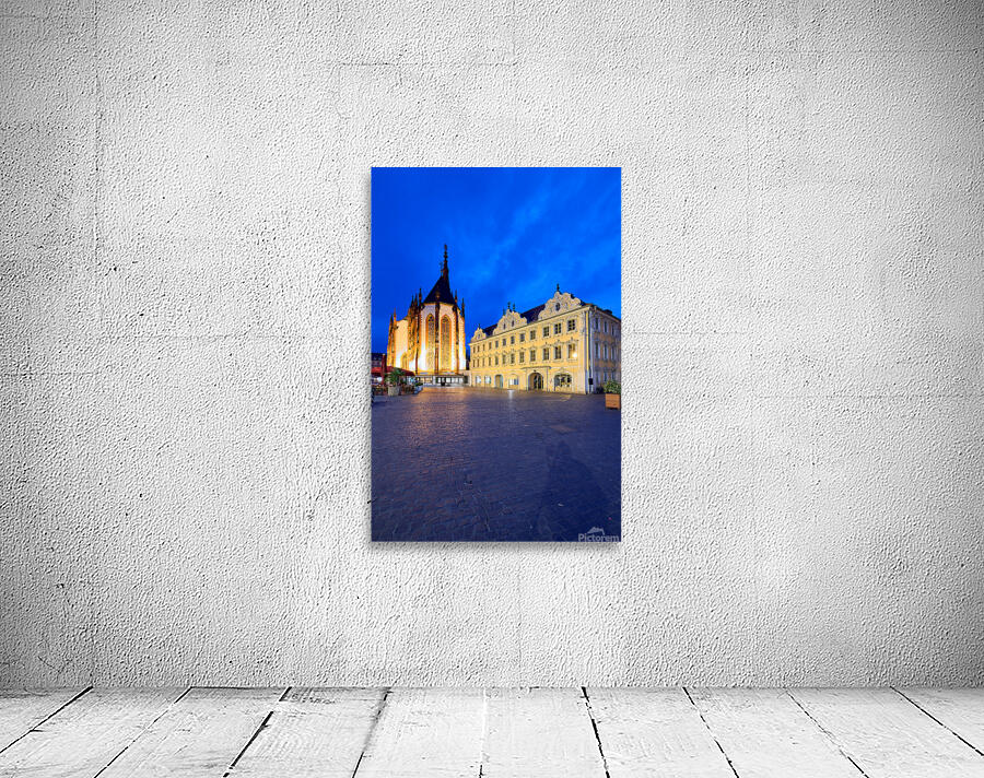 Wurzburg marienkapelle and falcon house on the romantic road Wall Preview