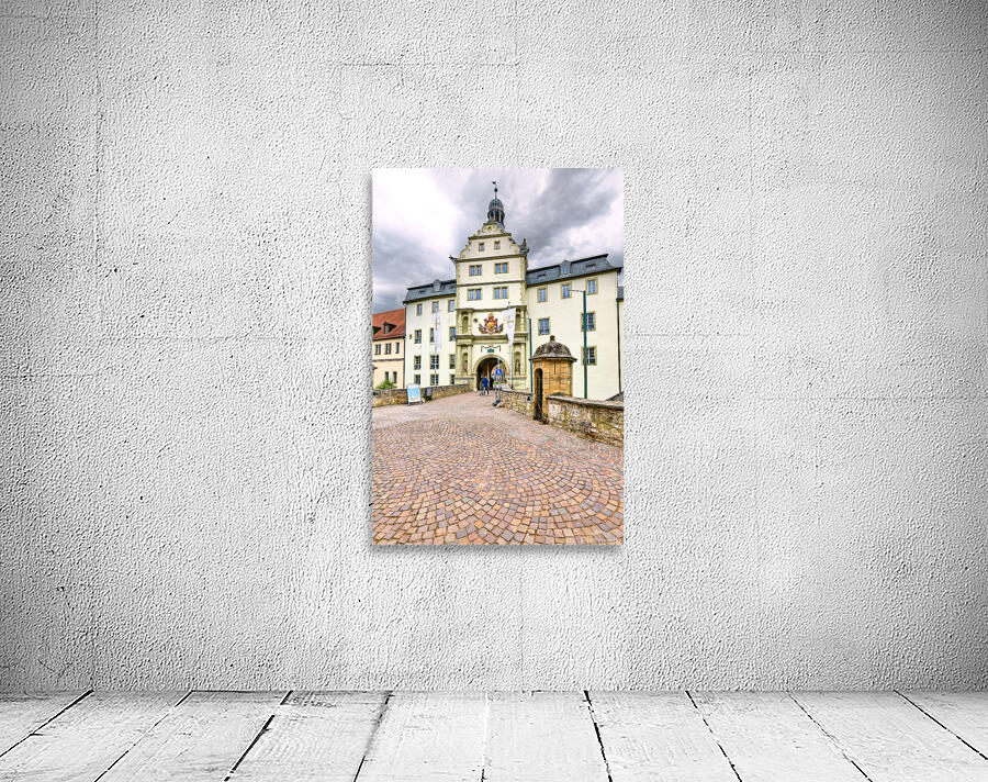 Visit deutschordensschloss castle on bavarias romantic road Wall Preview
