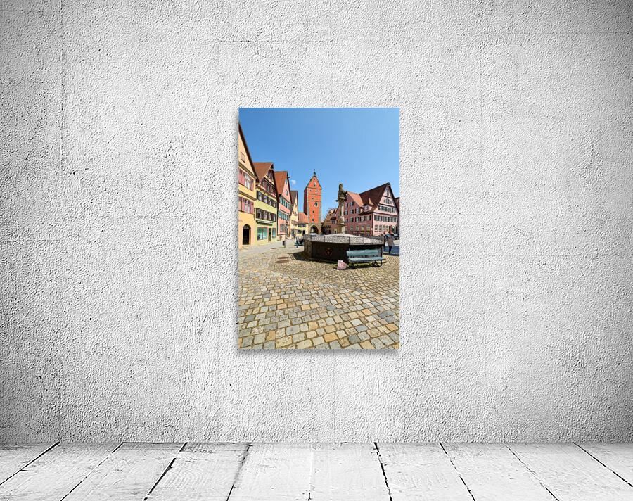 Wornitz Gate and historic sites in Dinkelsbühl Wall Preview