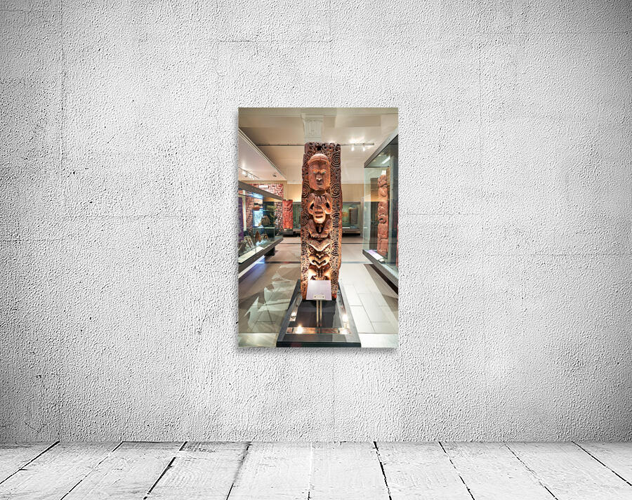 Visit to maori natural history gallery in auckland war memorial  Wall Preview