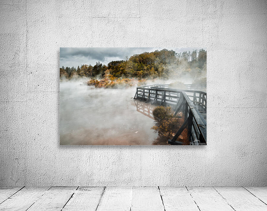 Explore geothermal trails at Whakarewarewa Maori Village in Roto Wall Preview