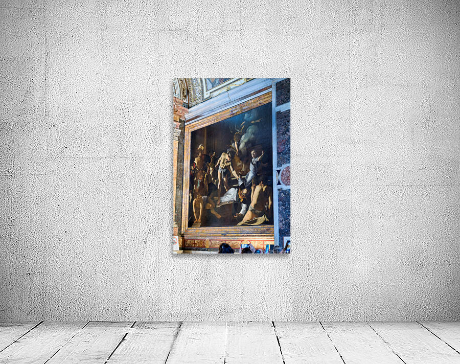 Martyrdom of st. matthew in church of st. louis of the french Wall Preview