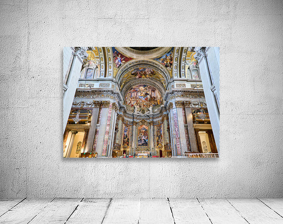 Visit St. Ignatius Church in Rome Lazio and enjoy its rich histo Wall Preview