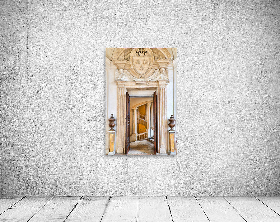 Visit the helicoidal staircase at Galleria Nazionale Rome Wall Preview