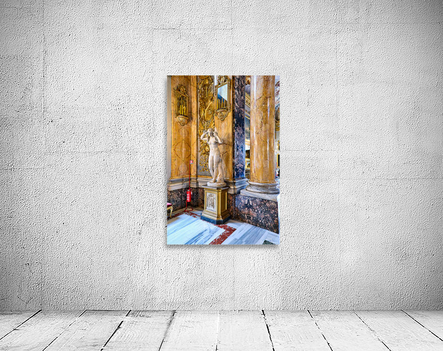 Marble statue inside the Great Hall of Colonna Art Gallery in Ro Wall Preview