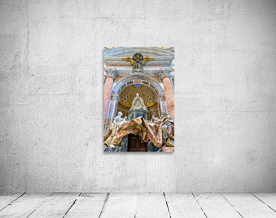 Visit St. Peters Square near Alexander VIIs tomb Wall Preview