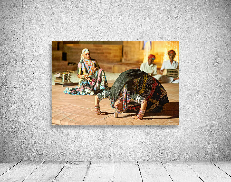 Traditional dance performance in Khimsar Rajasthan Wall Preview