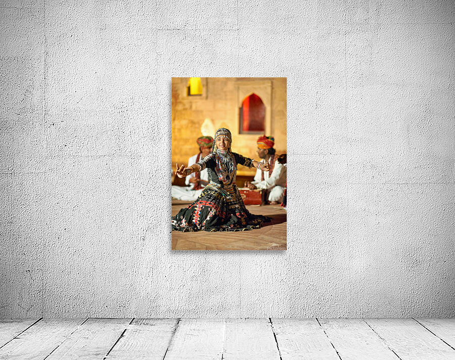 Traditional dance performance in Khimsar Rajasthan Wall Preview