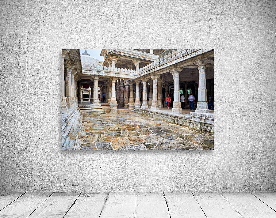 Jain old temples in Ranakpur attract many visitors daily Wall Preview