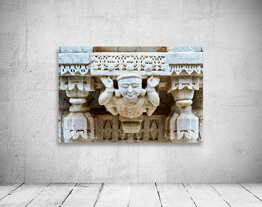 Exploring Jain temples in Ranakpur Rajasthan India Wall Preview