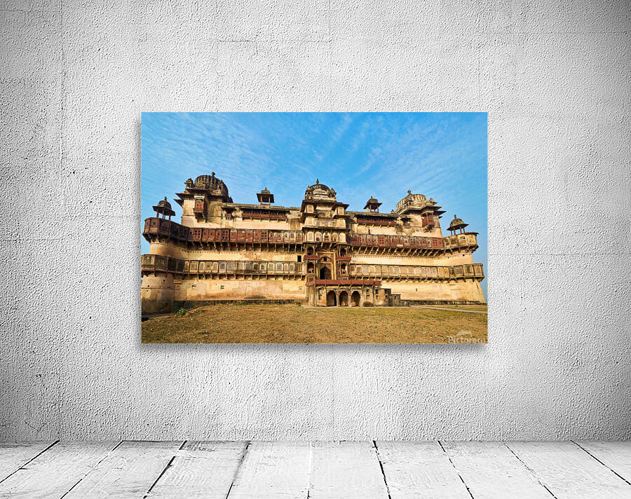 Visit to orchha fort complex in madhya pradesh india Wall Preview