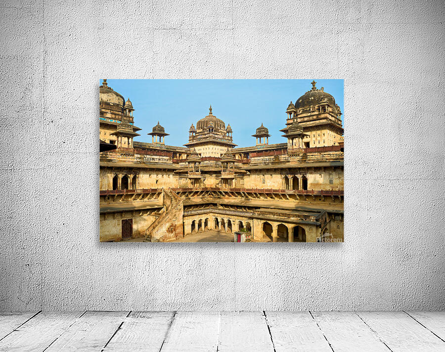 Exploring the historic fort complex in Orchha Madhya Pradesh I Wall Preview