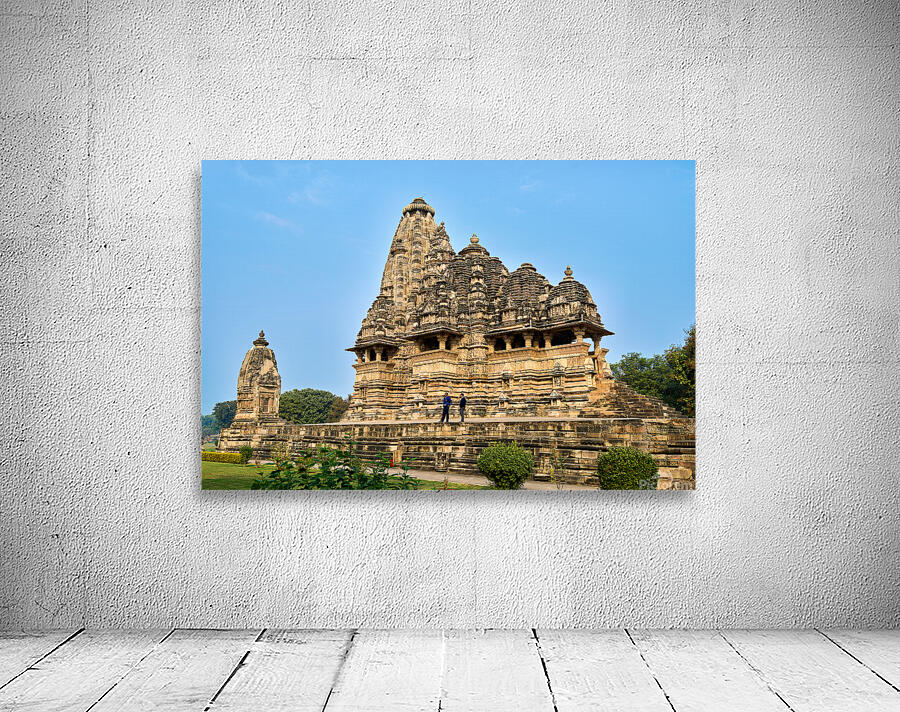Visit to Khajuraho temples in Madhya Pradesh India Wall Preview