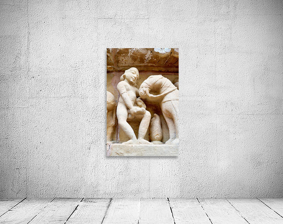 Exploring erotic art in Khajuraho temples of Madhya Pradesh Wall Preview