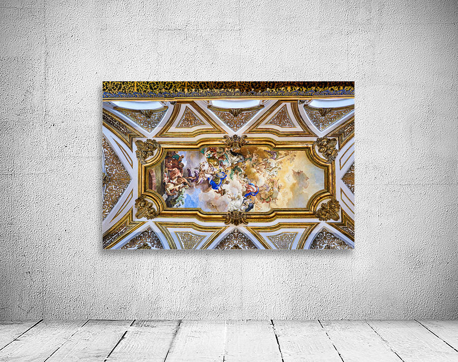 Explore sacred relics chamber in san domenico maggiore naples Wall Preview