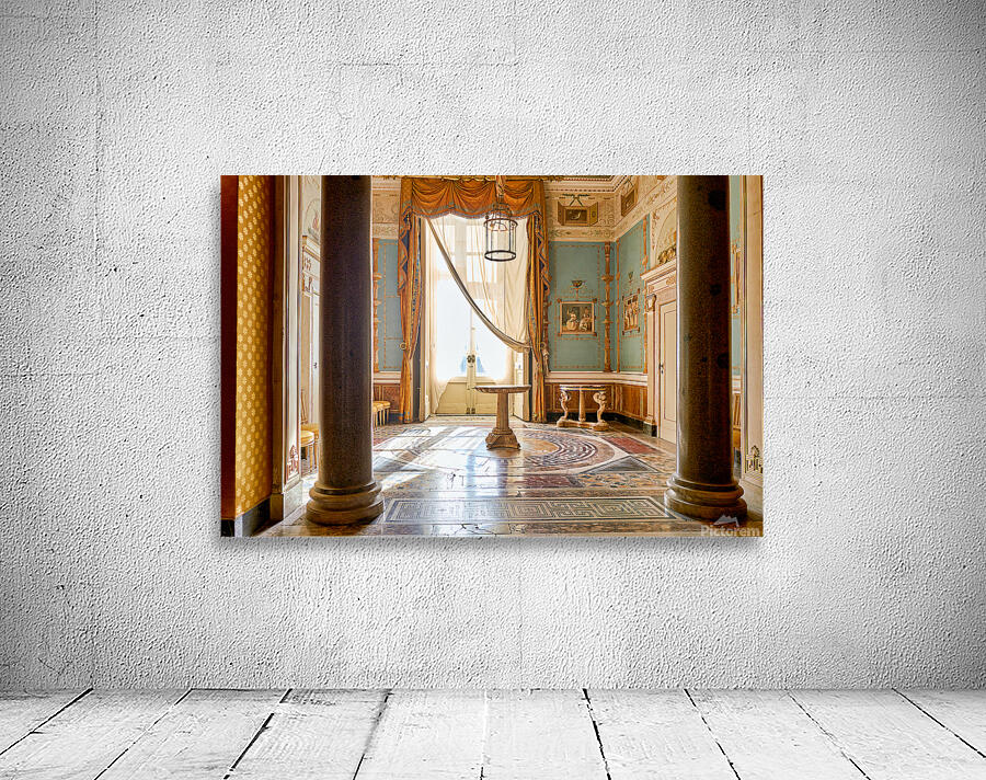 Exploring the interiors of Museo di Capodimonte in Naples Italy Wall Preview