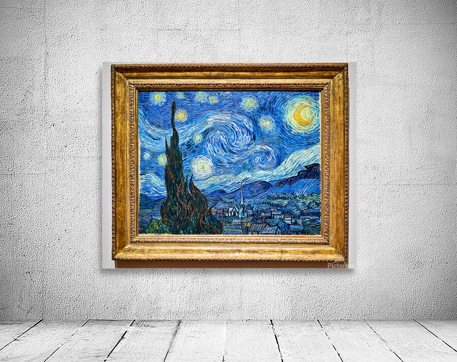 Van Goghs Starry Night displayed at MoMA in Manhattan New York Wall Preview