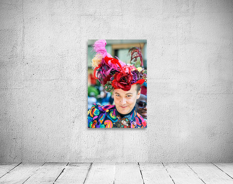 Festive celebration in Manhattan during Easter Sunday parade Wall Preview