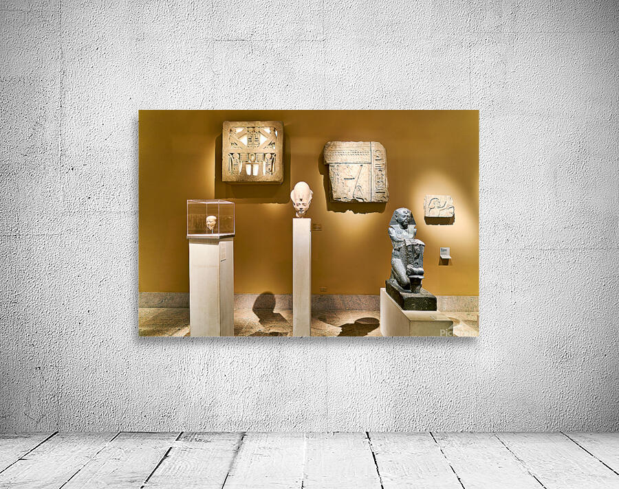 Usermontus sarcophagus at the Met in New York Wall Preview