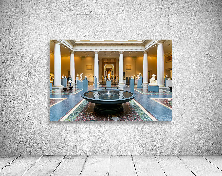 Visitors explore Greek and Roman art at the Metropolitan Museum  Wall Preview