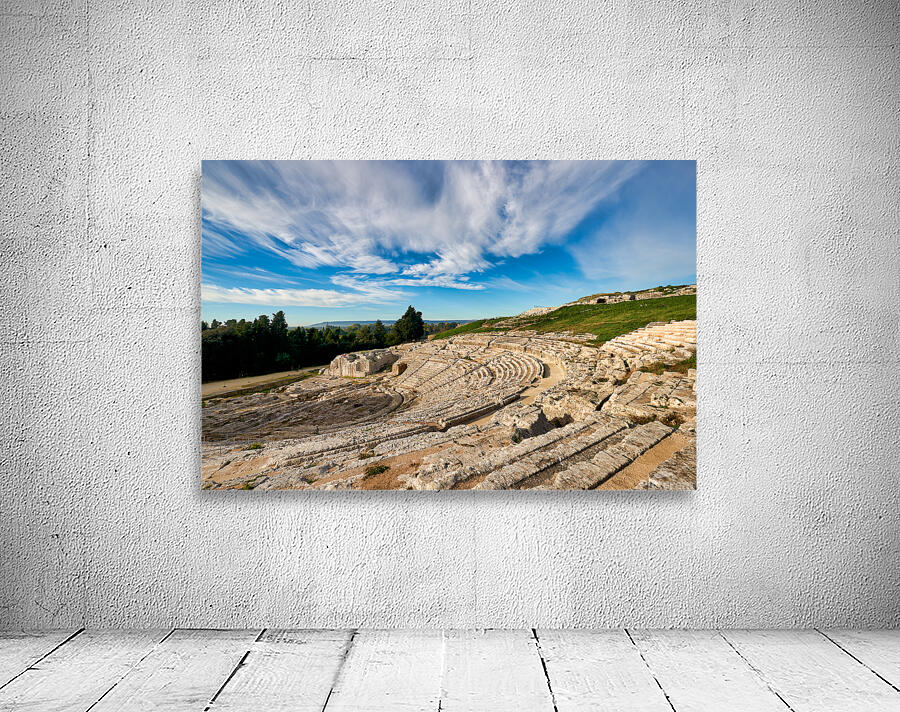 Explore the ancient Greek theatre of Syracuse in Sicily Italy Wall Preview
