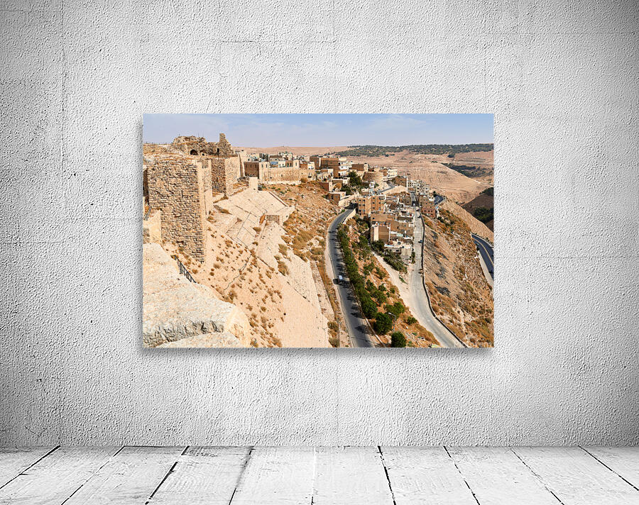 Explore Kerak Castle and the surrounding landscape in Jordan Wall Preview