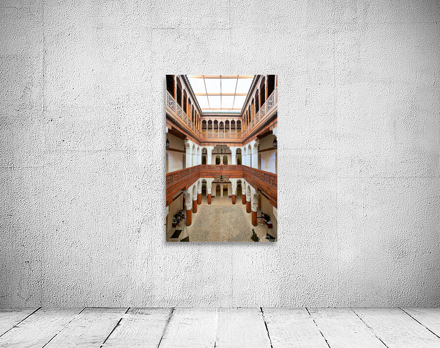Nejjarine fondouk museum of wood arts and crafts in fez morocco Wall Preview