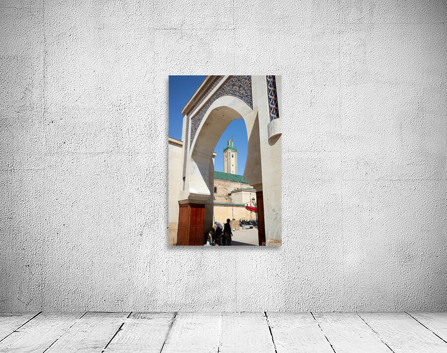 Exploring Bab Rcif gate in Fez Medina of Morocco Wall Preview