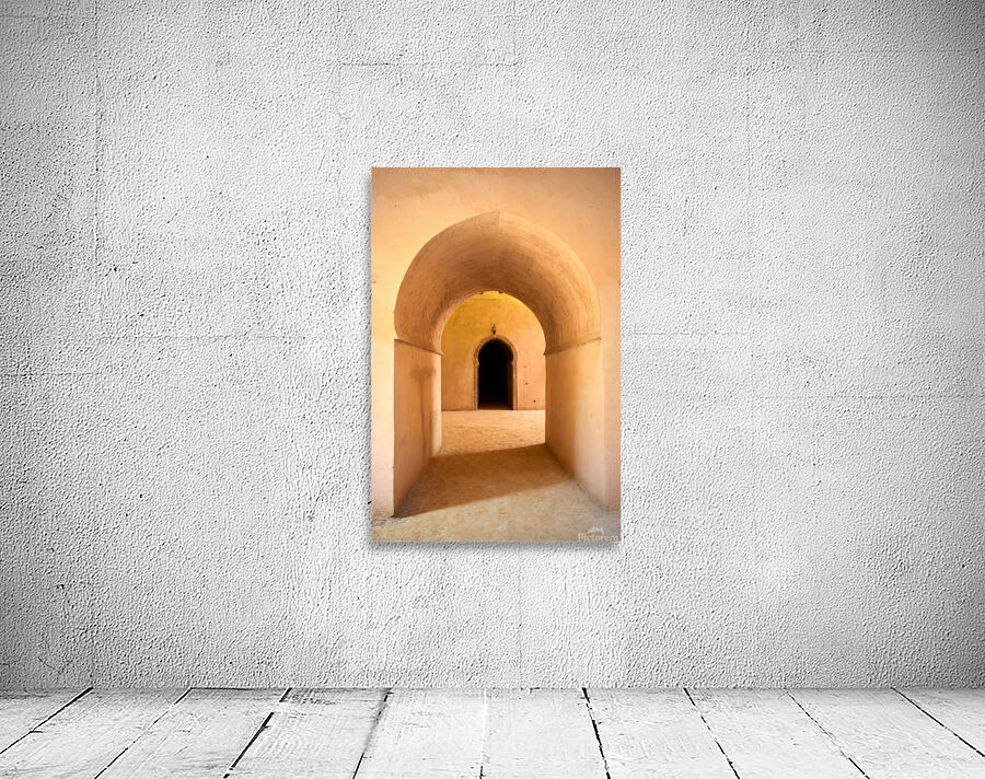 Discover the royal stables in Meknes Morocco during the afterno Wall Preview