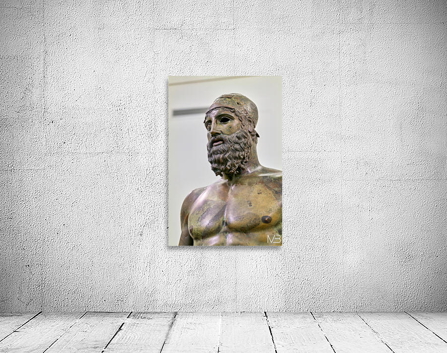 Riace bronze b at national museum reggio calabria Wall Preview