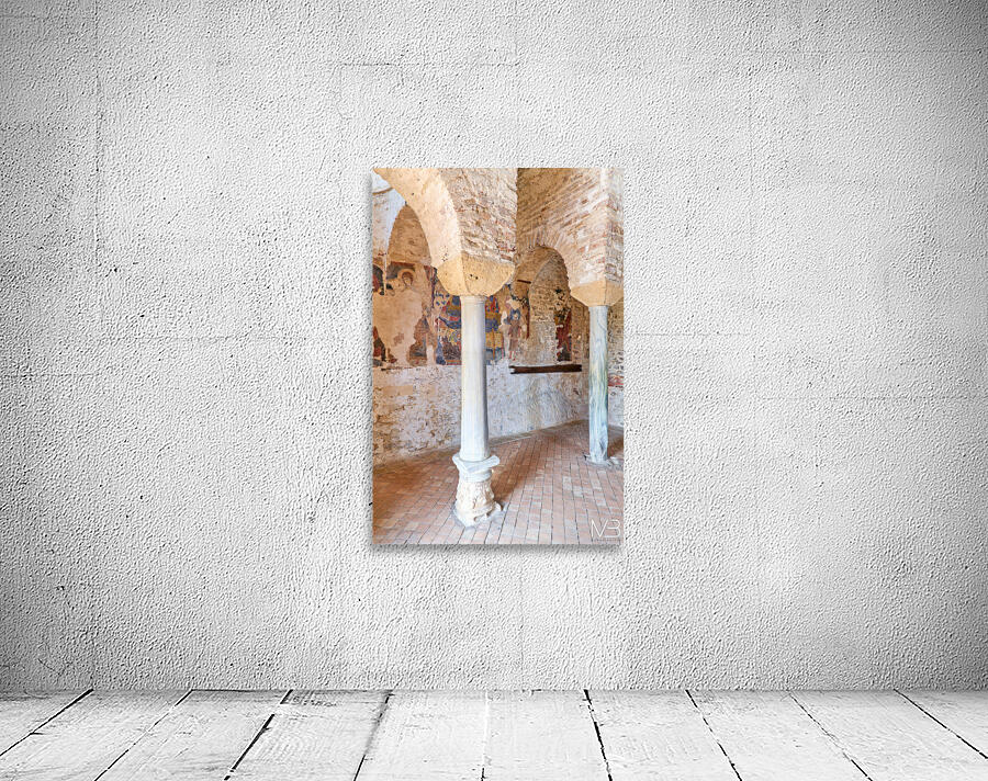 Frescoes inside Cattolica di Stilo in Calabria Italy Wall Preview