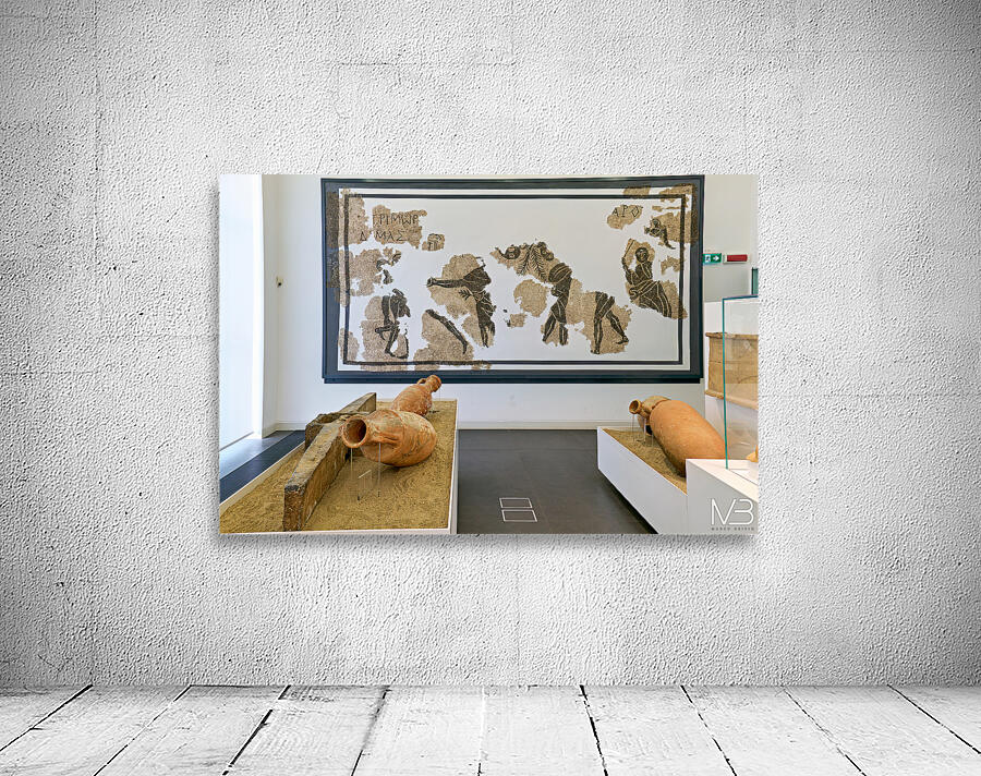 Exploring ancient artifacts at the National Museum of Magna Grec Wall Preview