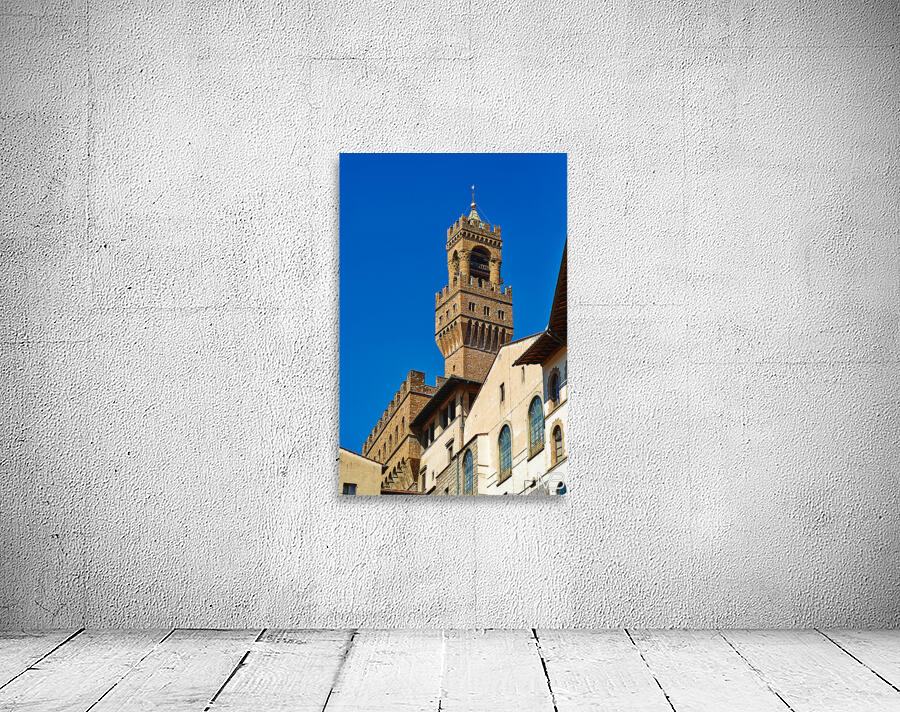 Visit palazzo vecchio in piazza signoria in florence tuscany ita Wall Preview