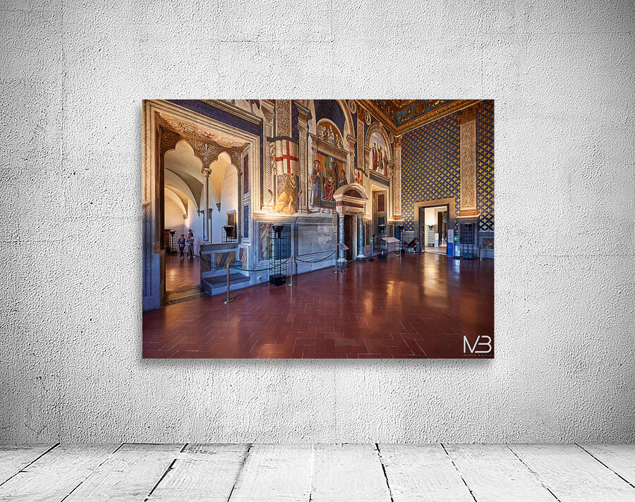Museums in Palazzo Vecchio present art and history in Florence Wall Preview