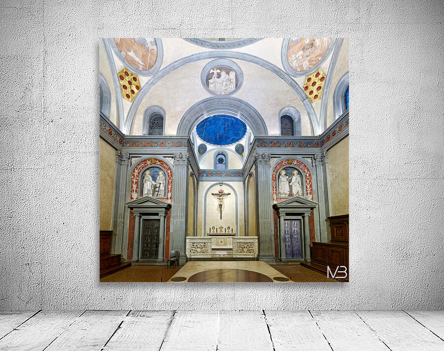 Visit to the basilica of san lorenzo in florence tuscany italy Wall Preview