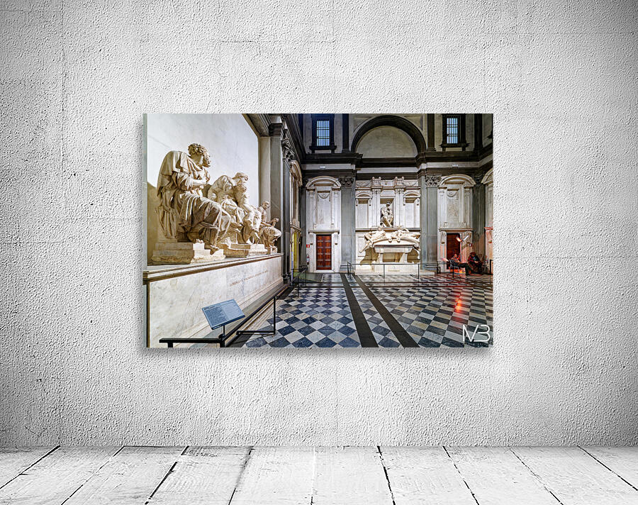 Visit to the medici chapels in florence tuscany italy Wall Preview