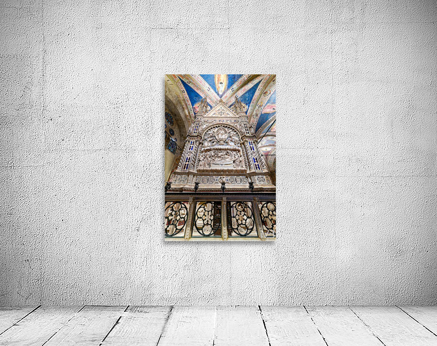 Orsanmichele church in Florence with Orsancagnas Tabernacle Wall Preview