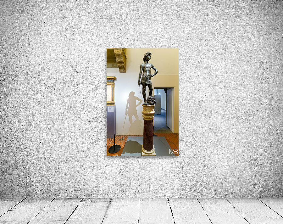 David statue by Donatello at Museo Nazionale del Bargello in Flo Wall Preview