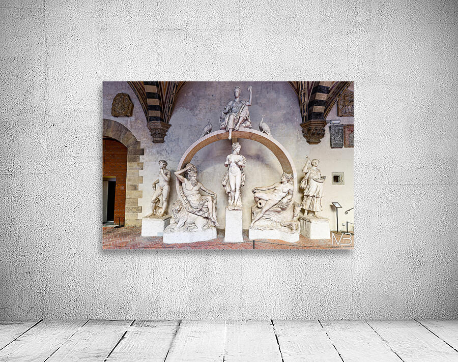 Sculptures at Museo Nazionale del Bargello in Florence Wall Preview