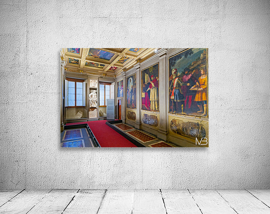 Exploring casa buonarroti in florence tuscany italy Wall Preview