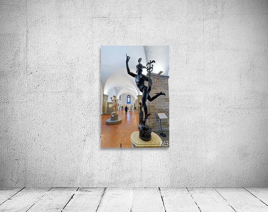 Sculptures at Museo Nazionale del Bargello in Florence Italy Wall Preview