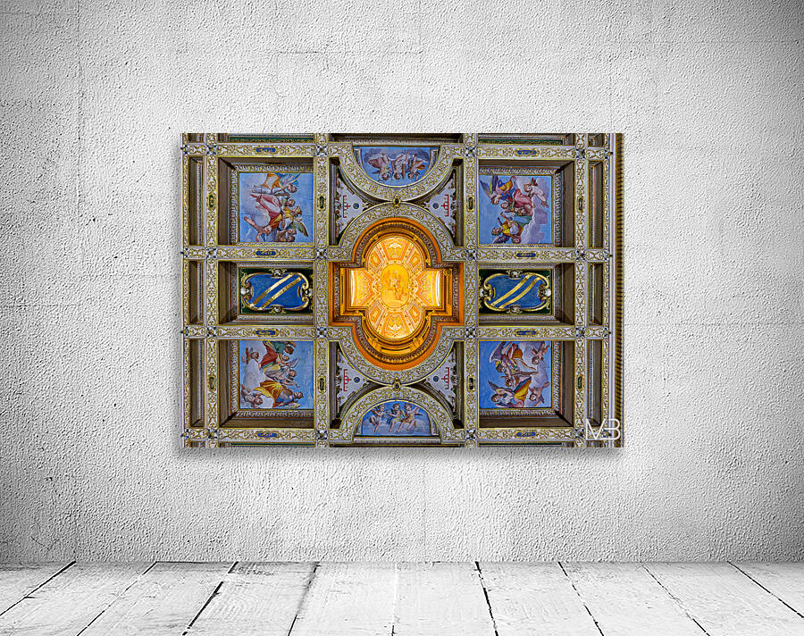 See the Camera degli Angioli ceiling at Casa Buonarroti Wall Preview