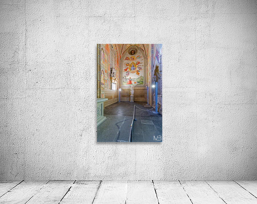 Visit to Basilica di Santa Croce in Florence Tuscany Italy Wall Preview