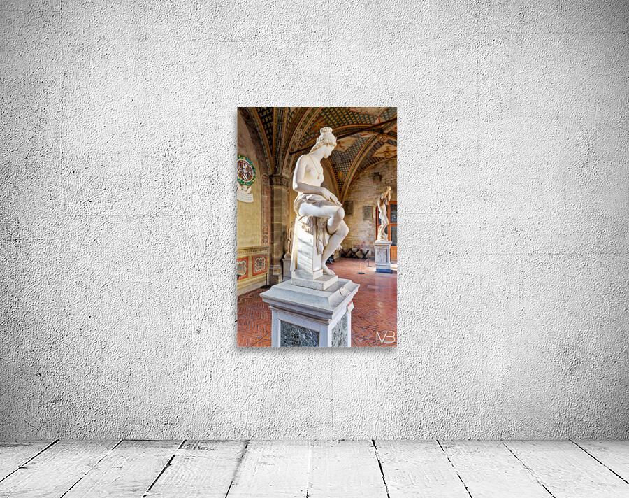 Marble sculpture at Museo Nazionale del Bargello in Florence Tus Wall Preview