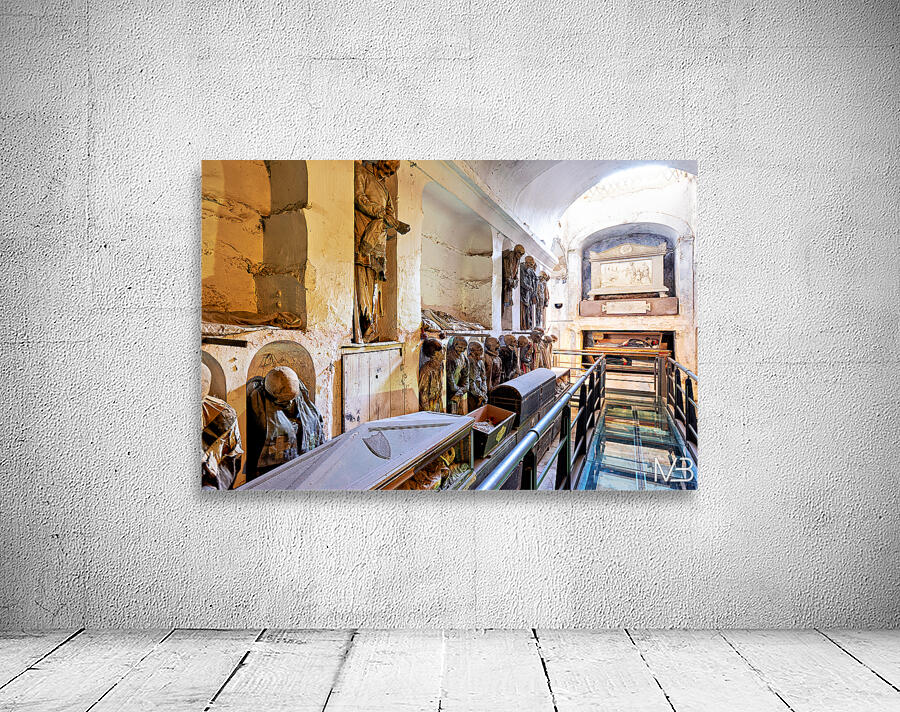 Exploring the capuchin catacombs in palermo sicily italy Wall Preview