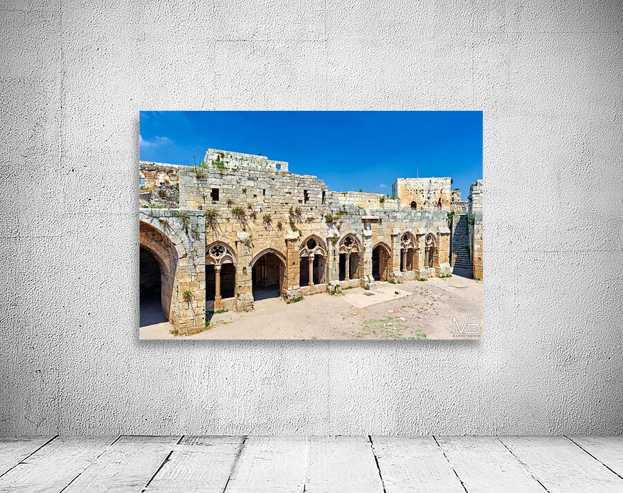 Exploring Krak des Chevaliers in Syria a historic crusader cast Wall Preview