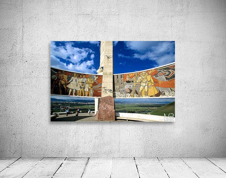 Zaisan Memorial honors Soviet soldiers in Ulaanbaatar Mongolia Wall Preview