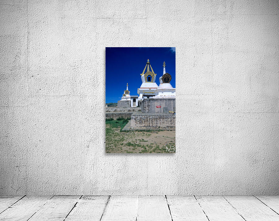 Visit to Erdene Zuu Monastery in Mongolia during summer Wall Preview